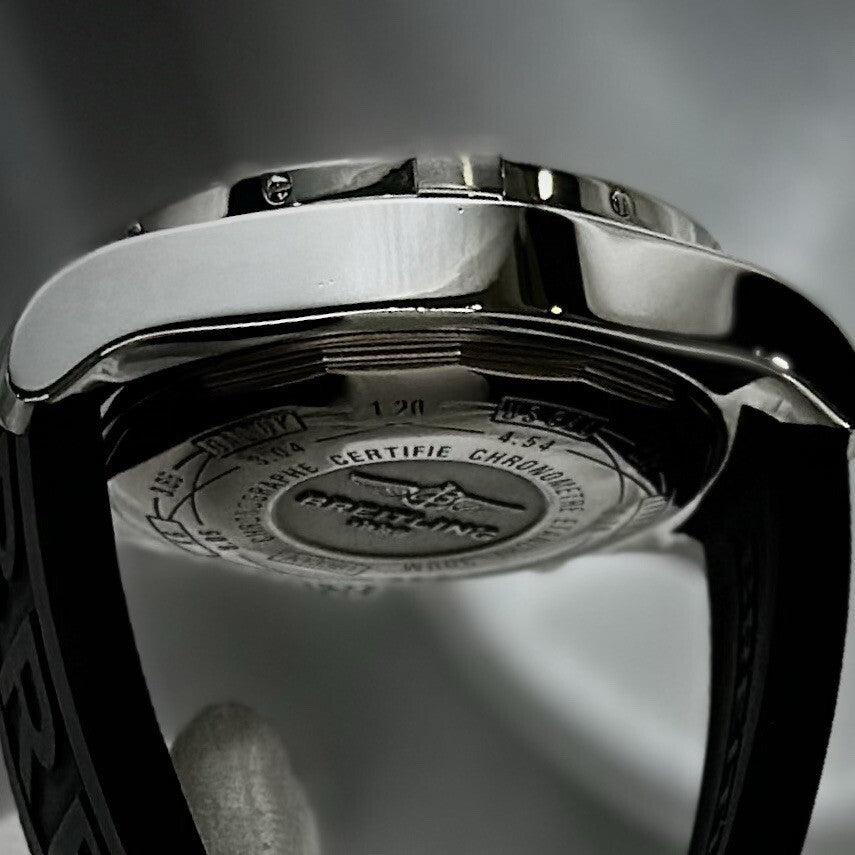 Breitling Avenger II 43MM Tungsten Gray Dial Rubber Strap (A1338111/F564)
