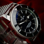 Breitling Superocean Heritage 44MM AB2030 Box & Card Steel Bracelet, Extra Strap