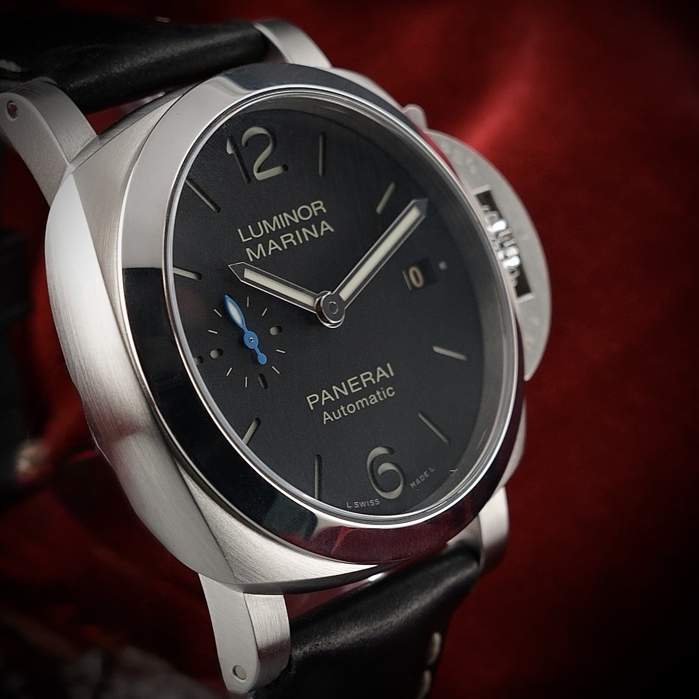 Panerai Luminor Marina Quaranta PAM01272 40mm, Full Set, 2 Straps, 3yr Warranty