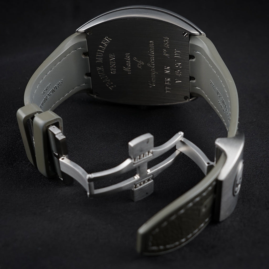 Franck Muller Vanguard TT BR NR V 45 SC DR - Titanium Case - Grey Dial 45mm