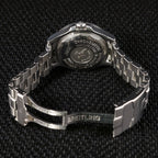 Breitling Superocean 42mm - Black Dial -Steel Bracelet & Extra Strap,  A17364