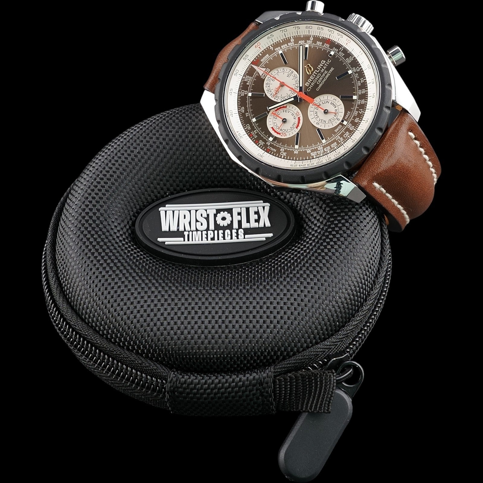 Breitling Chrono-Matic 1461 A19360 – Full Set Moonphase + Extra OEM Strap