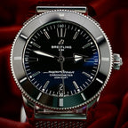 Breitling Superocean Heritage 44MM AB2030 Box & Card Steel Bracelet, Extra Strap