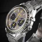 OMEGA Speedmaster Racing 326.30.40.50.06.001 - 40mm Gray Yellow Chrono, Full Set