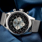 Breitling Transocean Unitime AB0510 – World Time Chronograph B05