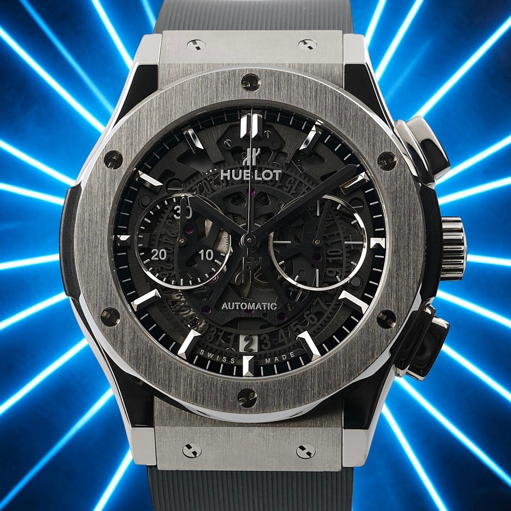 Hublot Classic Fusion Aerofusion Skeleton 525.NX.0170.LR -SET & Extra Strap