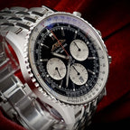 Breitling Navitimer B01 Chrono 43mm AB0138 Black Reverse Panda, 4 Year WARRANTY
