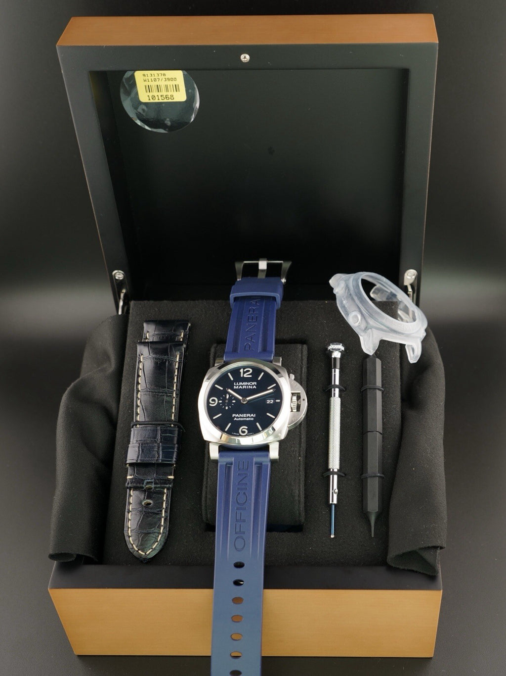 Panerai Luminor Marina 1950 3 Days 44MM PAM01313 -Full Set- PAM1313 & 2 Straps