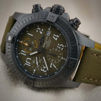 Breitling Avenger Chronograph 45 Night Mission V13317 Green Titanium - FULL SET