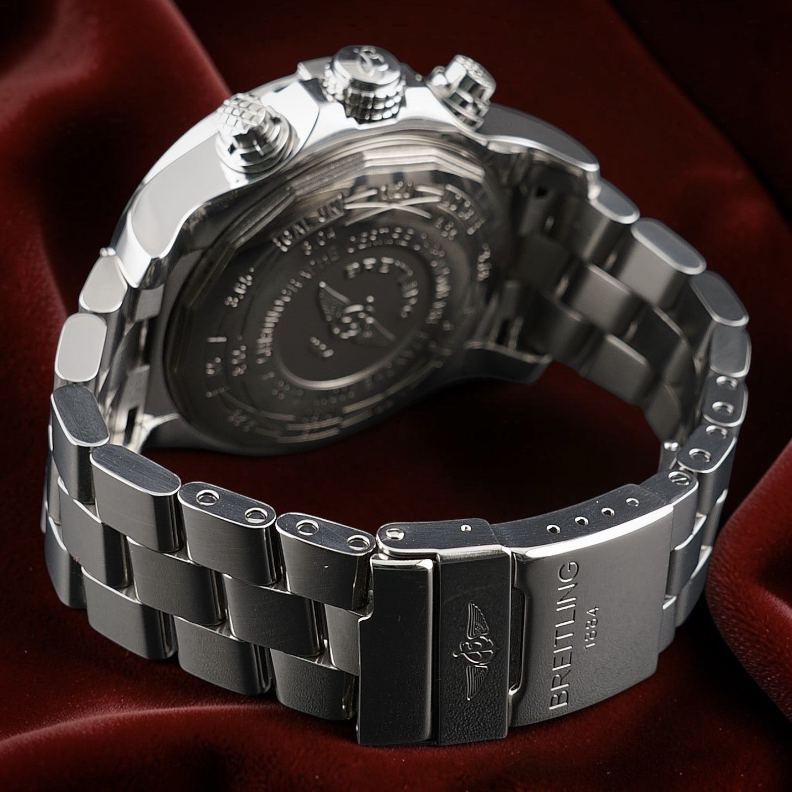 Breitling Super Avenger 48mm, A13370 -Steel Bracelet | Blue Dial | Extra Strap