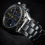 OMEGA Speedmaster Racing 326.30.40.50.06.001 - 40mm Gray Yellow Chrono, Full Set