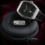 Franck Muller Vanguard V45 Titanium Black Dial Automatic Mens Watch Box Papers