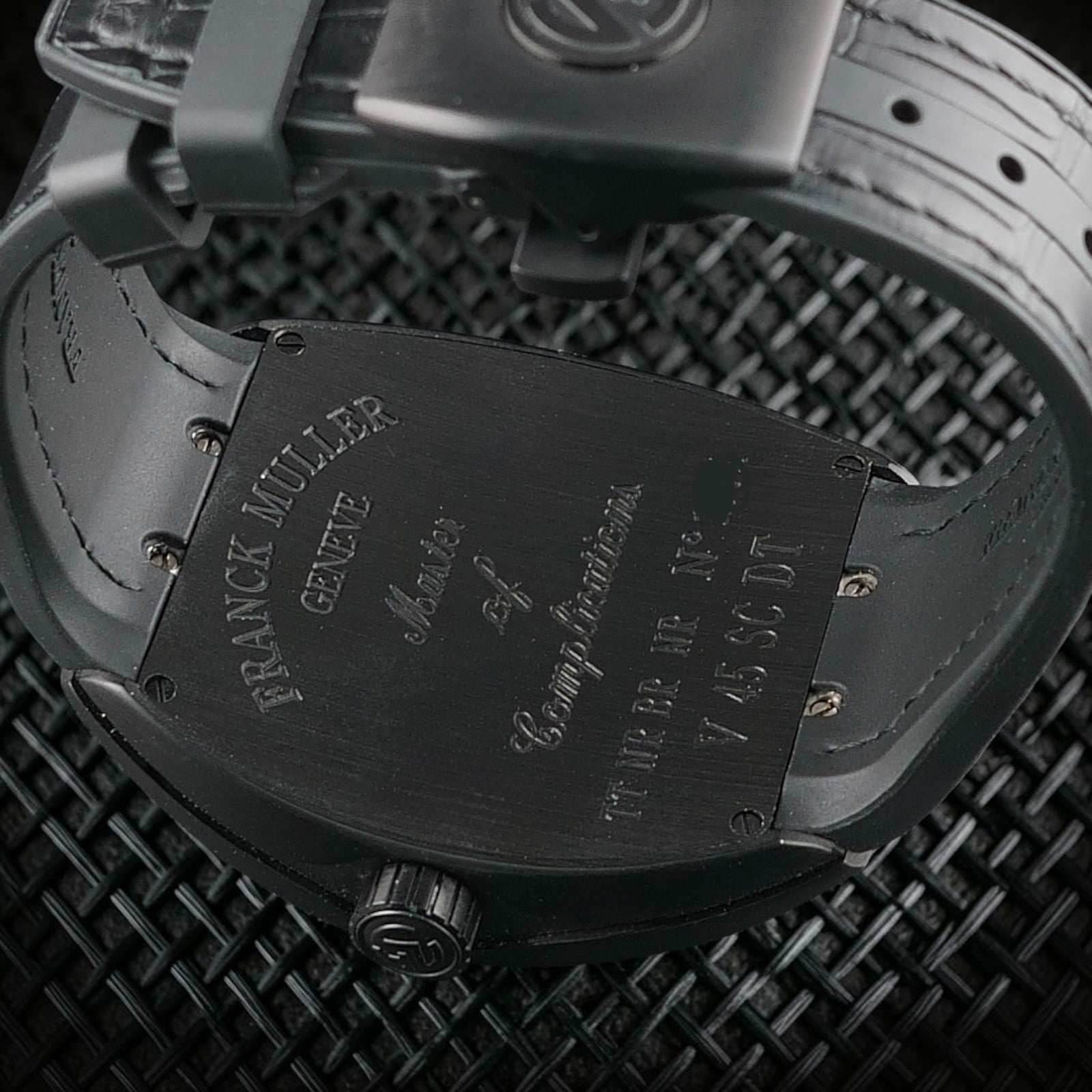 Franck Muller Vanguard V 45 SC DT TT NR BR NR  - FULL  BLACK OUT
