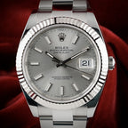 2024 Rolex 126334 Datejust 41 -Silver Dial Oyster Steel Bracelet MINT Box & Card