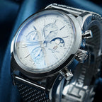 Breitling Transocean Chronograph 1461 - Moonphase A19310 43mm - Steel Bracelet