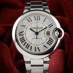 Cartier Ballon Bleu 33mm Automatic Mechanical Movement FULL SET -4 Year Warranty