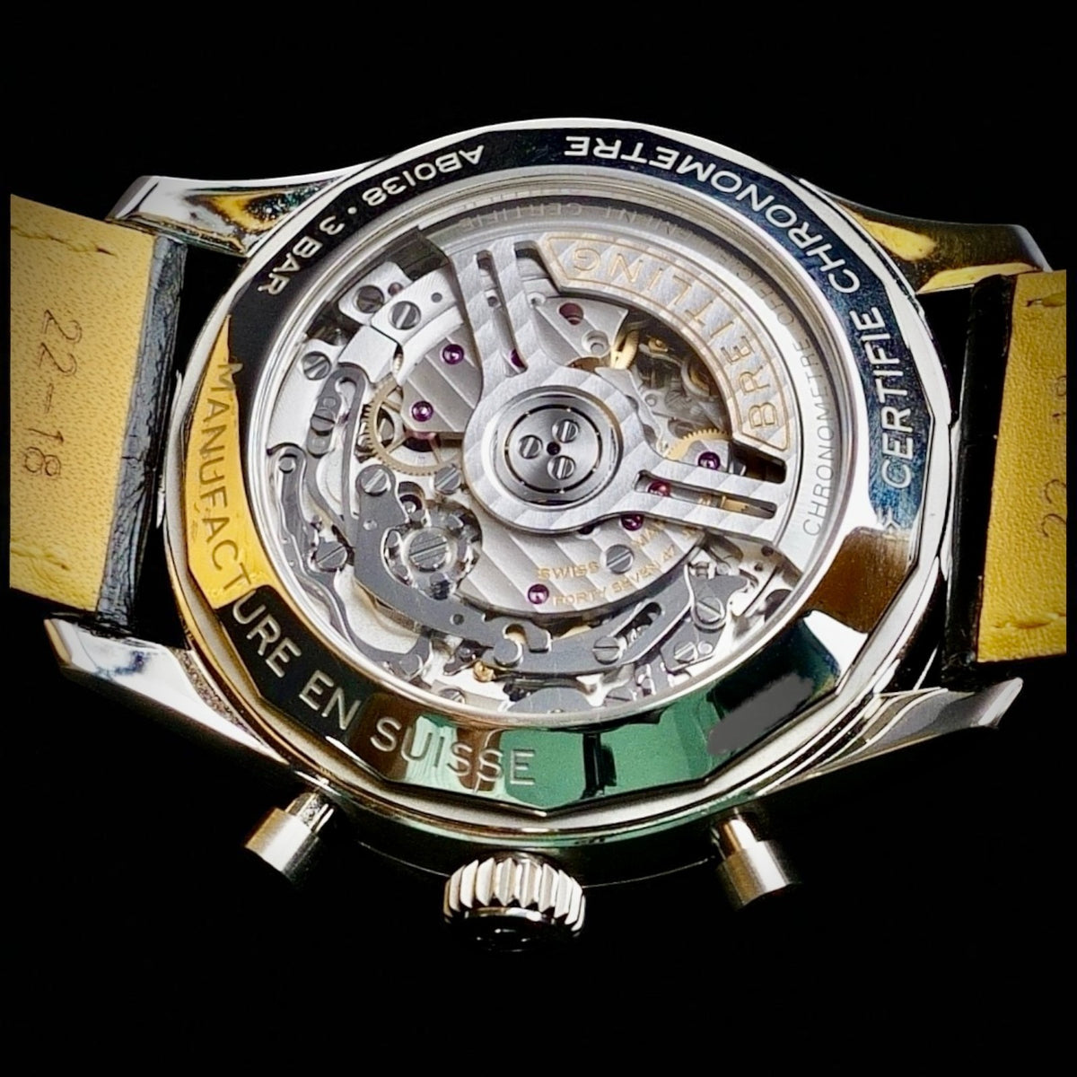 Breitling Navitimer B01 AB0138 43mm Copper/Black Dial, 3 Straps OEM 1YR Warranty