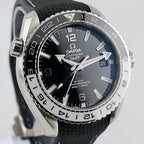 OMEGA Seamaster Planet Ocean GMT 43.5mm OREO Auto 600m Black Dial Full Set,Cards
