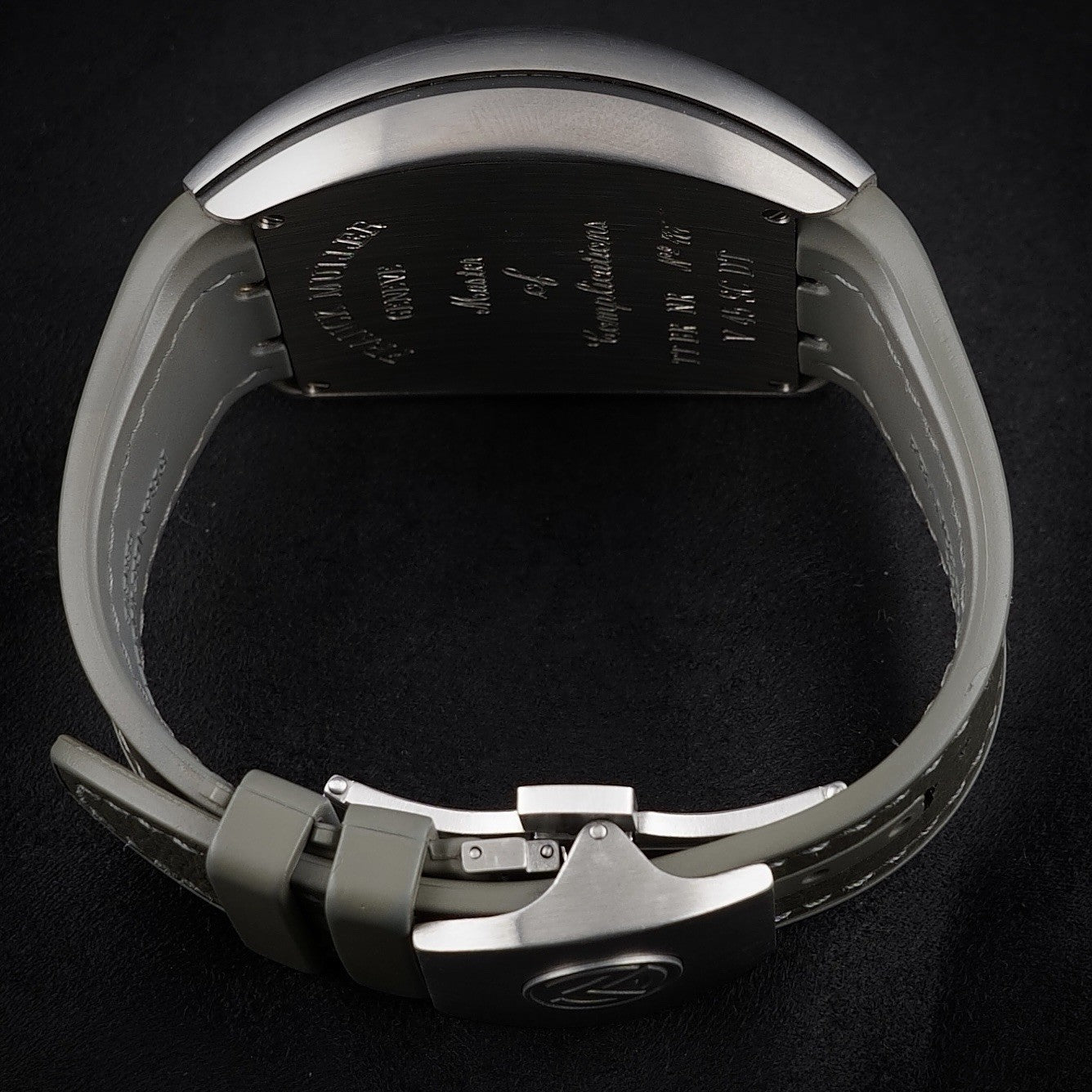 Franck Muller Vanguard TT BR NR V 45 SC DR - Titanium Case - Grey Dial 45mm