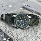 Breitling Superocean A17367 Automatic 44mm Outerknown Green Dial NATO Box & Docs