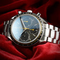 OMEGA Speedmaster Racing 326.30.40.50.06.001 - 40mm Gray Yellow Chrono, Full Set