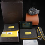 Breitling Avenger Hurricane 50mm Black 24H Dial Complete Set - Military XB1210
