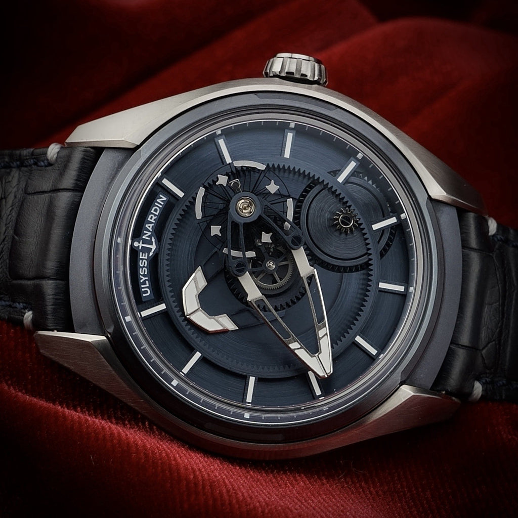 Ulysse Nardin Freak X 43mm -Blue Dial - Titanium 2303-270/03 - Full Complete Set