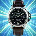 Panerai Luminor Marina PAM00104 Black Dial 44mm FULL SET Triple Box 3 OEM Straps