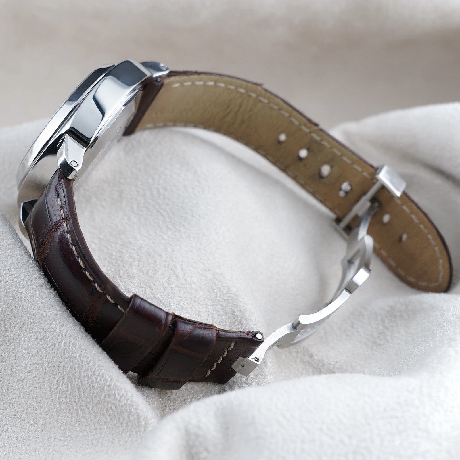 Panerai Luminor Marina PAM00104 Black Dial 44mm FULL SET Triple Box 3 OEM Straps