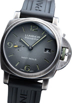 Panerai Luminor Marina Navy SEALS 44mm, PAM01412, Full Set, 4 Straps & 2 Buckles