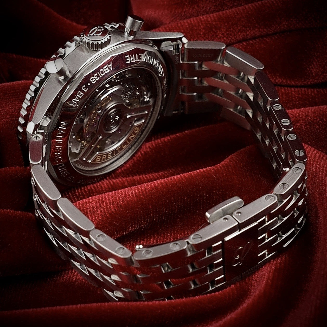 Breitling Navitimer AB0138 43mm Silver Dial -FULL SET- Bracelet & Strap WARRANTY