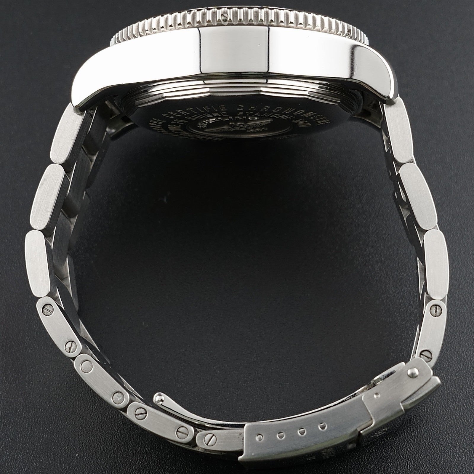 Breitling Superocean Chronograph A13341 Black/Blue Dial Steel Bracelet + Strap