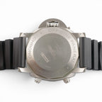 Panerai Luminor Submersible Flyback PAM00615 47mm Titanium Black Dial Box & Docs