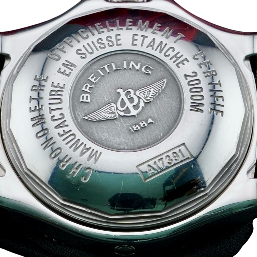 Breitling Superocean 44mm A17391 Full Complete Set, Extra Strap, Box & Papers
