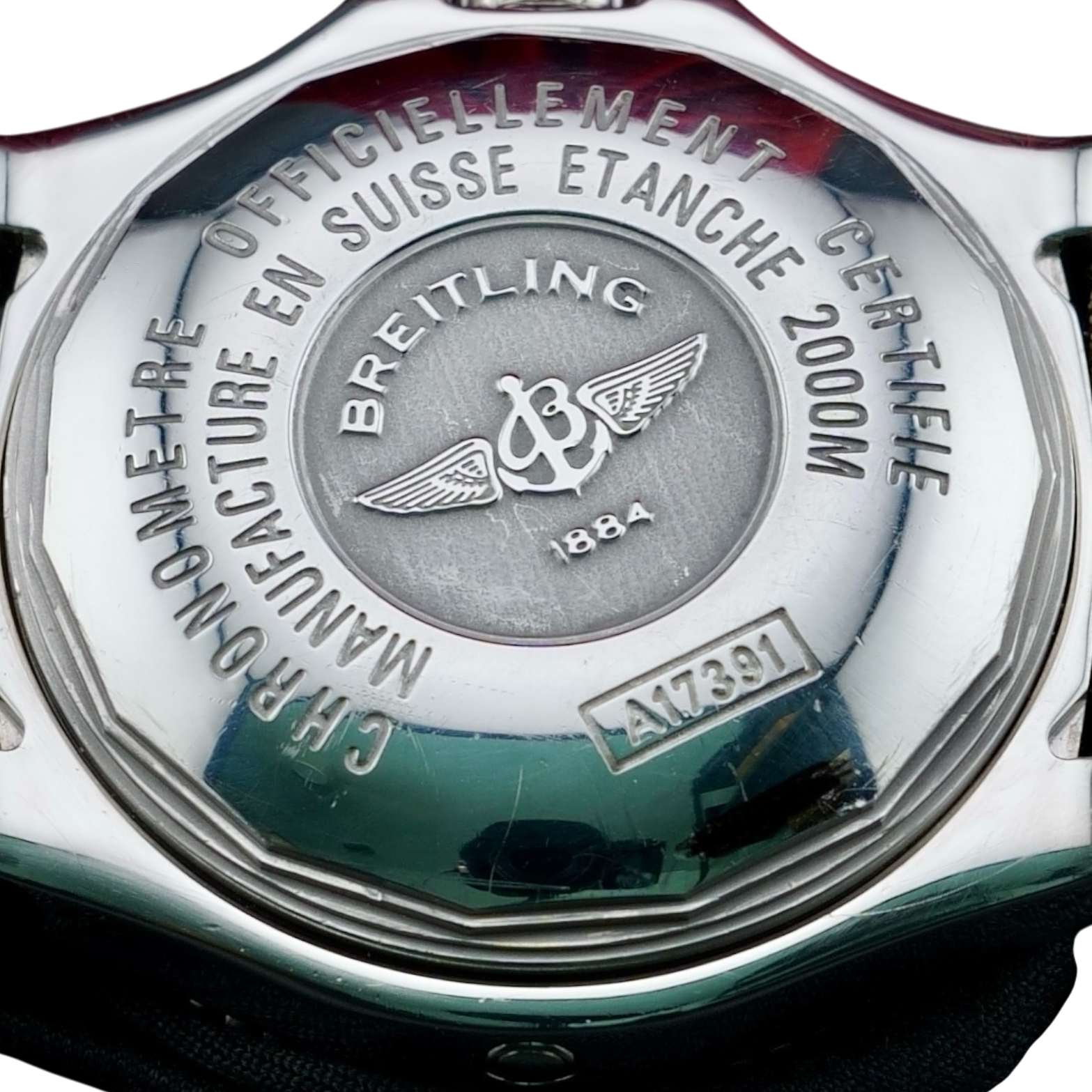 Breitling Superocean 44mm A17391 Full Complete Set, Extra Strap, Box & Papers