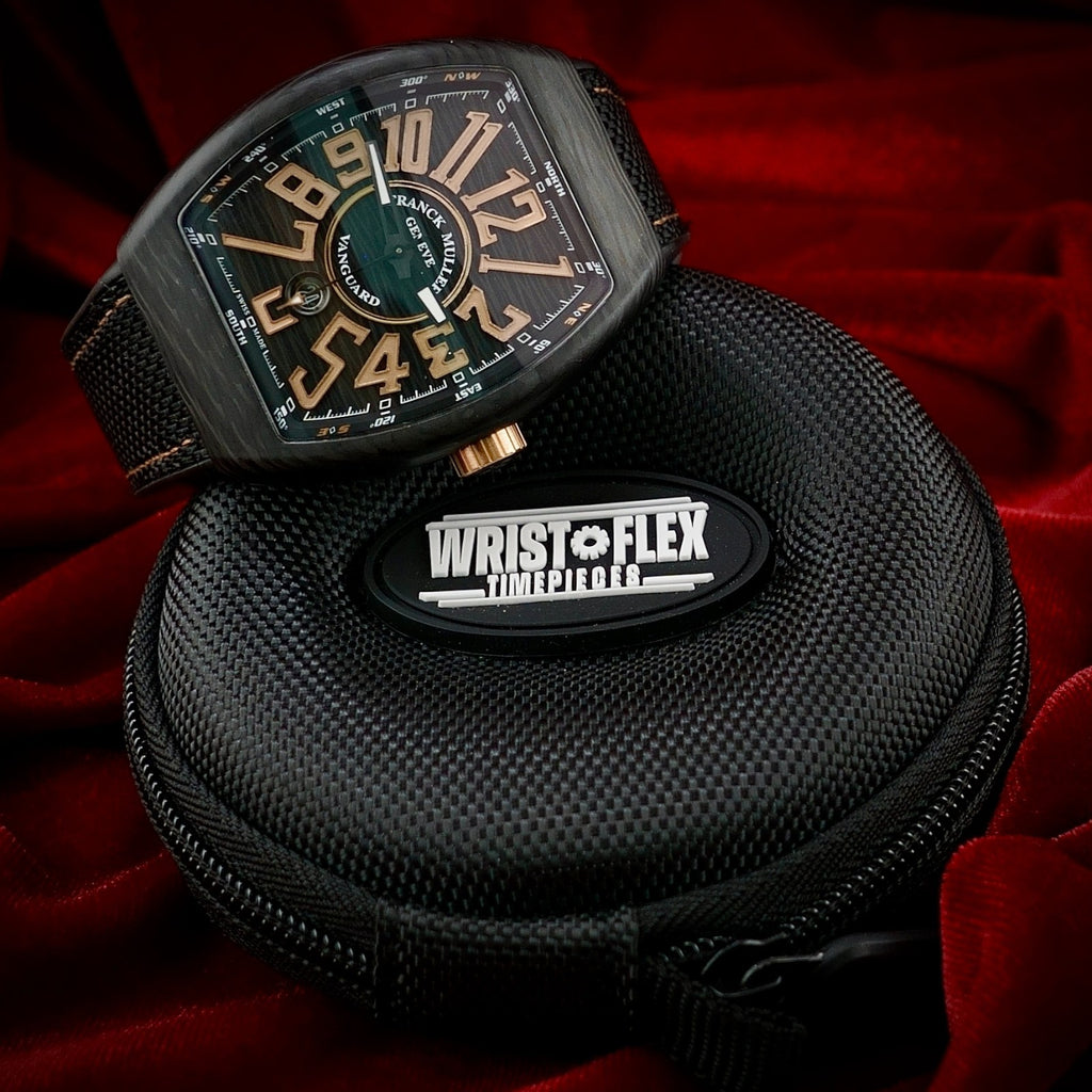 Franck Muller Vanguard V45 V SC DT CB NR 5N Carbon 18k Rose-Gold 45mm Full Set