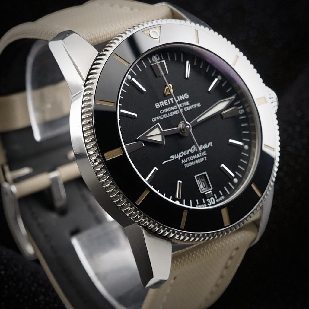 Breitling Superocean 46mm Heritage AB2020 -Steel Bracelet, 2nd Strap Box & Paper