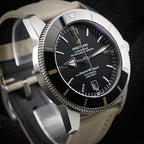 Breitling Superocean 46mm Heritage AB2020 -Steel Bracelet, 2nd Strap Box & Paper