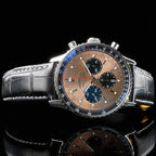 Breitling Navitimer B01 AB0138 43mm Copper/Black Dial, 3 Straps OEM 1YR Warranty