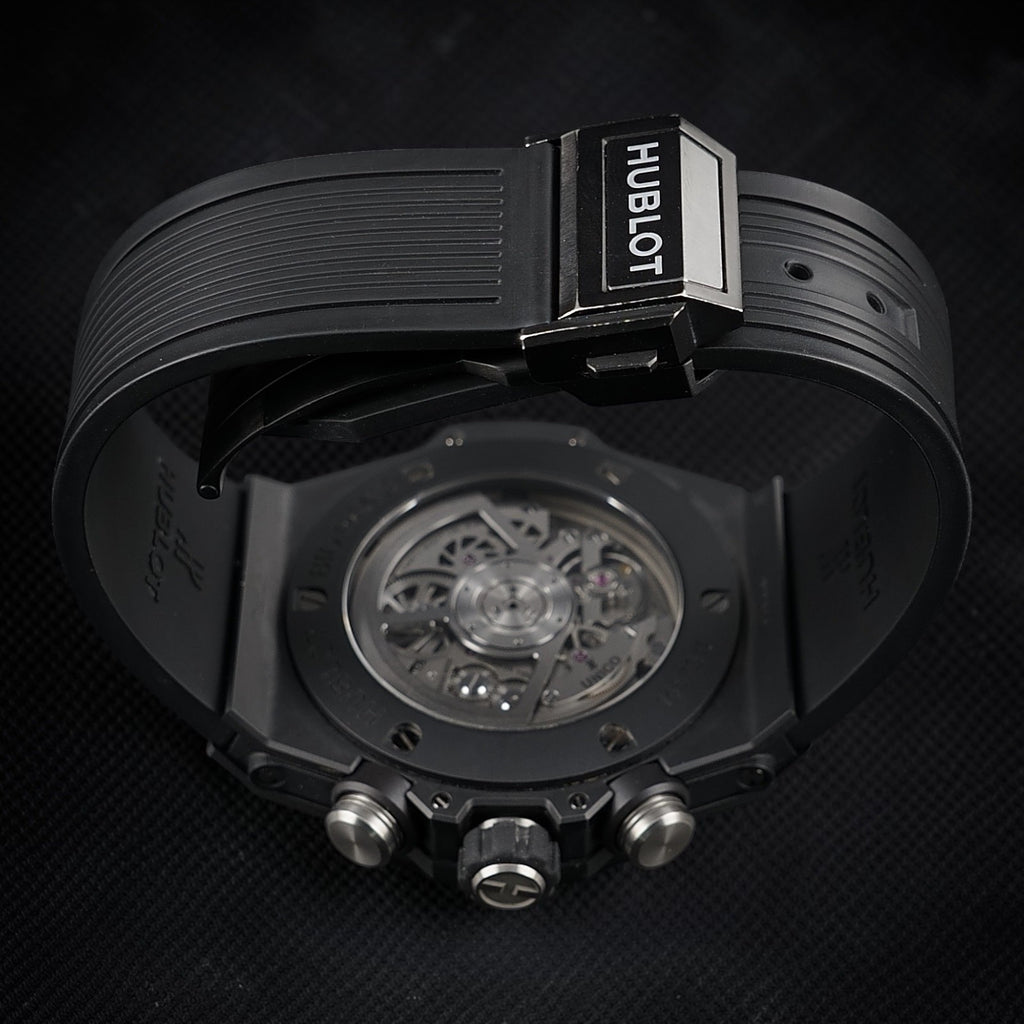 Hublot Big Bang Unico 411.CI.1170.RX Black Ceramic Titanium 45mm +4 Extra Straps