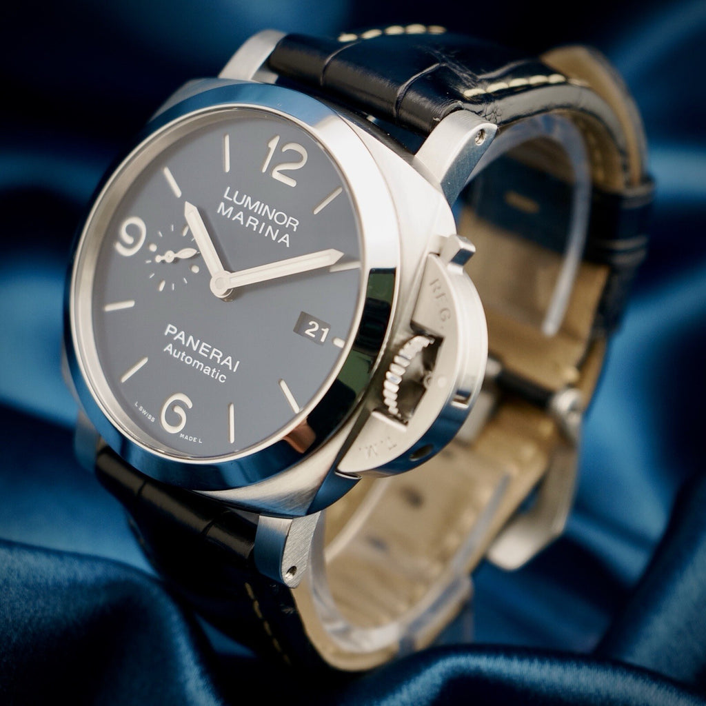 Panerai Luminor Marina 1950 3 Days 44MM PAM01313 -Full Set- PAM1313 & 2 Straps