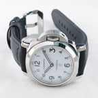 Panerai Luminor Base PAM00630 White 44mm —Warranty Card, Box, 3 Straps -FULL SET