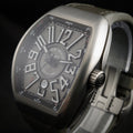 Franck Muller Vanguard TT BR NR V 45 SC DR - Titanium Case - Grey Dial 45mm