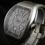 Franck Muller Vanguard TT BR NR V 45 SC DR - Titanium Case - Grey Dial 45mm