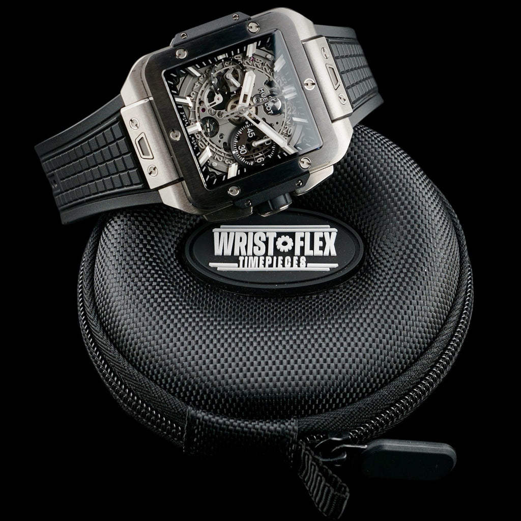 HUBLOT Square Bang Unico, 42m Titanium Ceramic 821.NM.0170.RX Full Collector Set