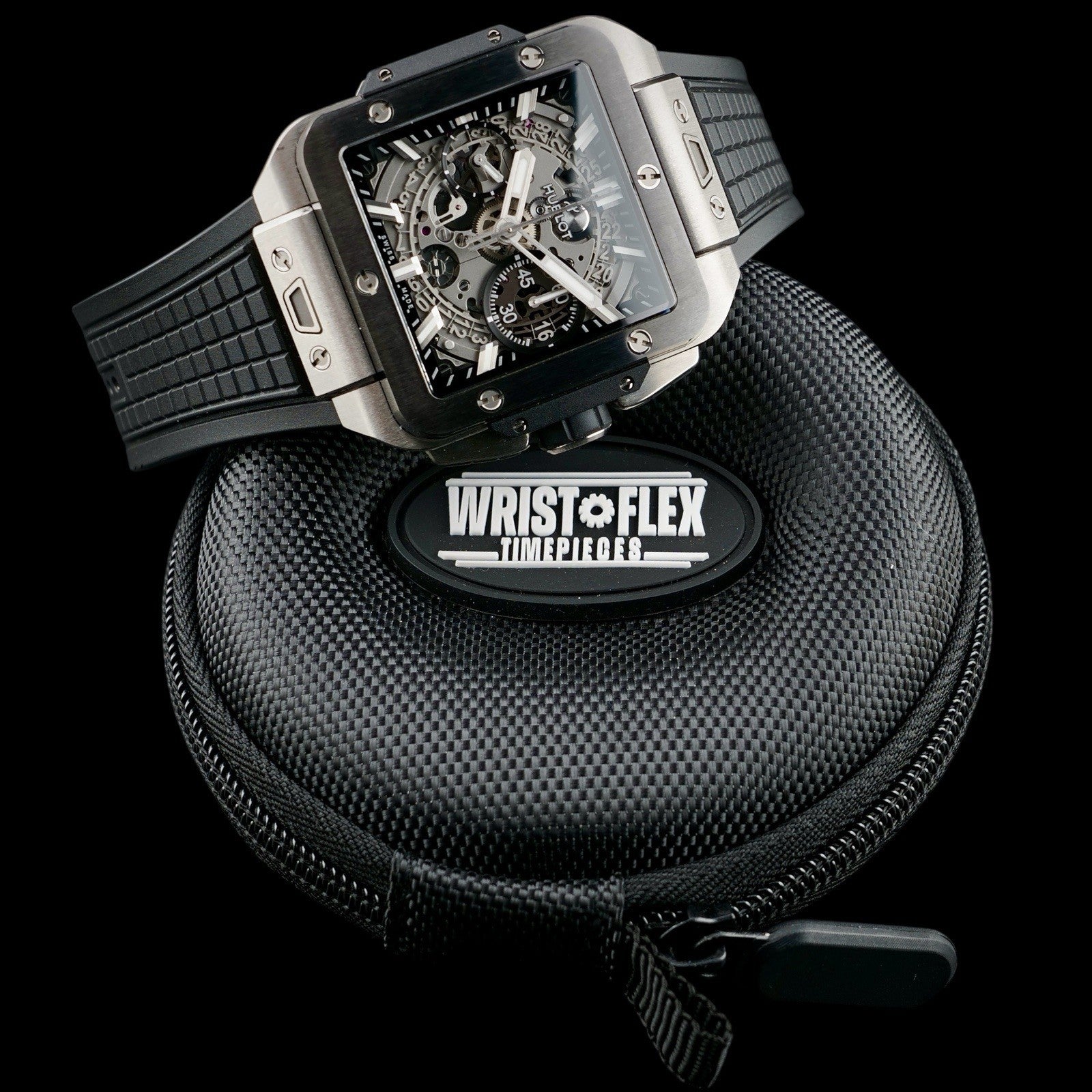 HUBLOT Square Bang Unico, 42m Titanium Ceramic 821.NM.0170.RX Full Collector Set