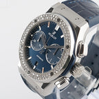 Hublot Classic Fusion Chronograph 521.NX.7170.LR Titanium -Custom Diamond Bezel