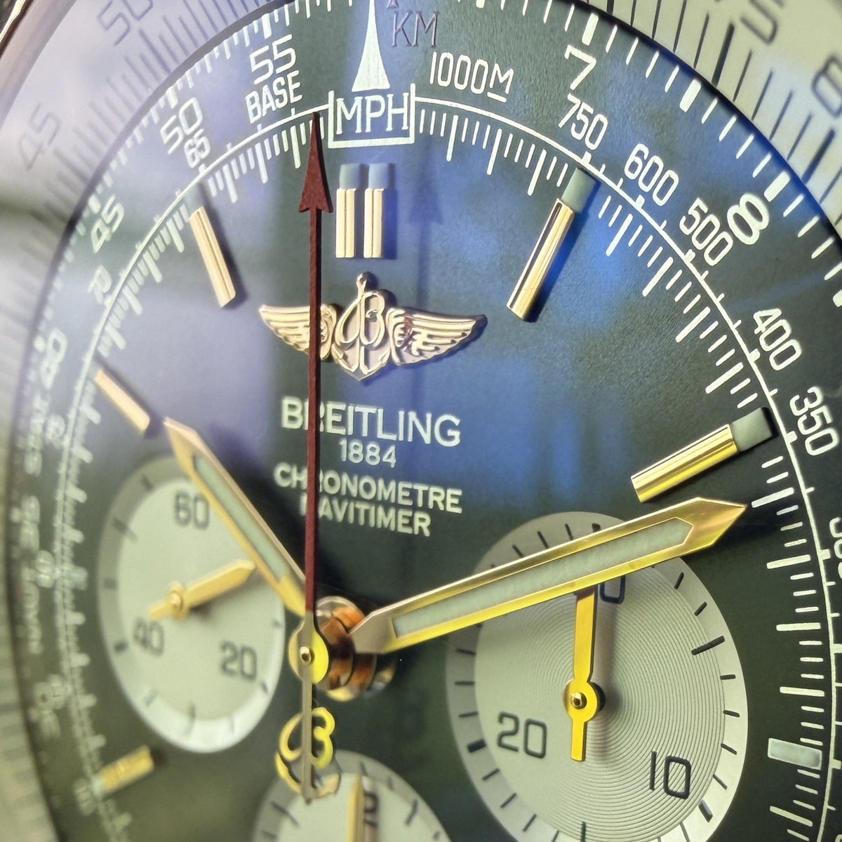 Breitling Navitimer B01 Chronograph 46mm UB0127 -Black/White 18k Rose Gold Bezel