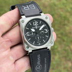 Bell＆Ross Aviation BR01-94 Chronograph Date Dial Automatic Men's- Fully Serviced