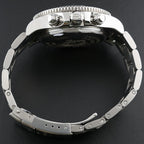Breitling Superocean Chronograph A13341 Black/Blue Dial Steel Bracelet + Strap